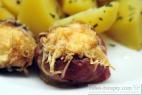Recept Mushrooms stuffed with blue cheese - mushrooms stuffed with blue cheese - a proposal for serving