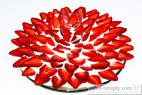 Recept Quick hedgehog with strawberries - strawberry cake