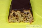 Recept Fruitcake with chocolate topping - fruitcake
