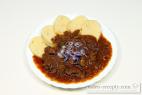 Recept Spicy pub goulash - spicy goulash with dumplings