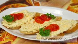 Creamy egg spread