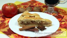 Apple lattice pie