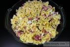 Recept Baked pasta with smoked meat - baked pasta - preparation