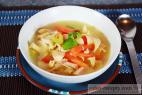 Recept Chicken soup - chicken broth - a proposal for serving