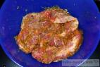 Recept Grilled pork neck with rosemary - pork in a marinade