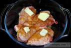 Recept Chicken thighs with garlic - chicken thighs - preparation