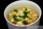 Recept Luxury pea soup - pea soup - a proposal for serving