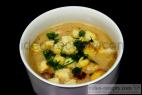 Recept Luxury pea soup - pea soup - a proposal for serving