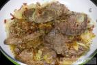 Recept Pork liver with onions - pork liver with onion - preparation