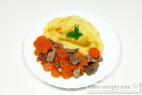 Recept Beef with carrots - beef with carrots - a tip for serving