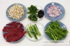 Recept Phở bò tái - ingredients for the production of  phở bò tái