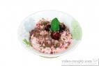 Recept Rice cup with raspberries - sweet rice