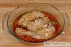 Recept Chicken thighs with carrot - chicken thighs with carrot - preparation