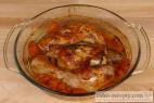 Recept Chicken thighs with carrot - chicken thighs with carrot - preparation