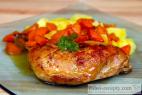 Recept Chicken thighs with carrot - chicken thighs with carrot