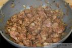 Recept Chicken liver with beans - chicken liver with beans - preparation