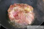 Recept Pork pocket with sausage and vegetable filling - pork meat with vegetable filling - preparation